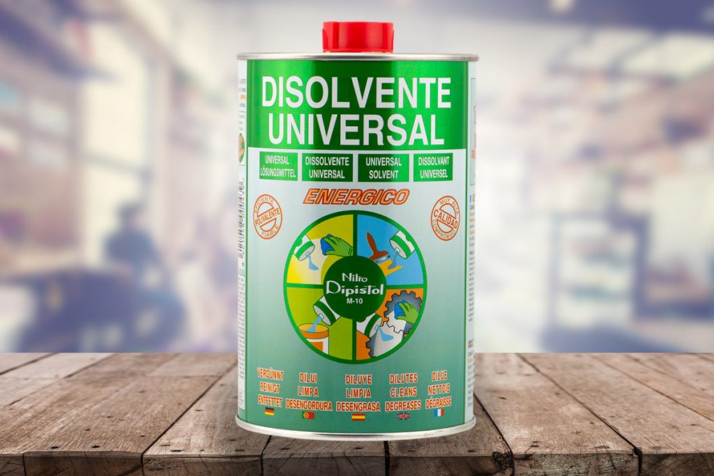 1 Bote Disolvente universal RM40 5 litros en envase de plástico. Dipistol
